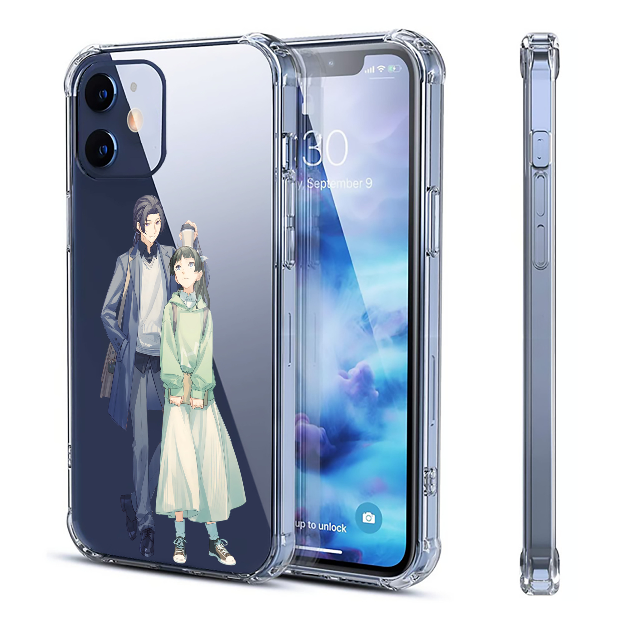 （画像用） 薬屋のひとりごと The Apothecary Diaries 【iPhone 12シリーズ対応】透明スマホケース（クリアソフトケース）
